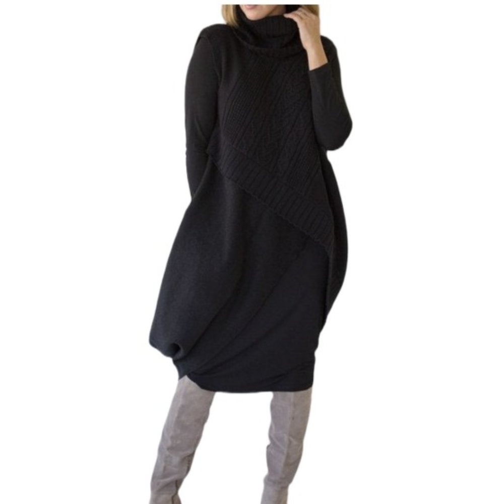 Aria Handmade Aspen Dress Black